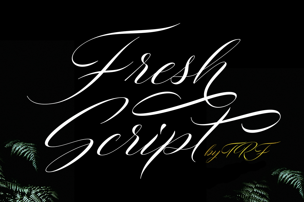 Fresh Script: A Stunning Handwritten Font for Creatives