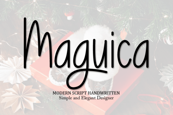 Maguica Font: A Handwritten Script Built for Creative Projects