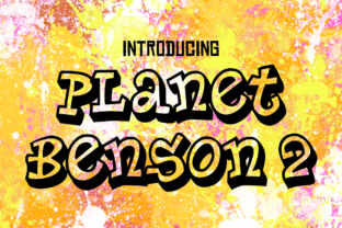 Planet Benson 2: Your Next Favorite Graffiti Font