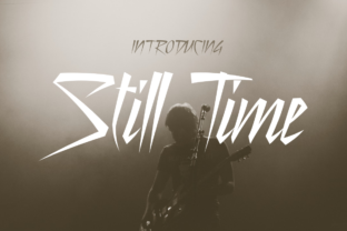 Still Time: A Handwritten Free Font That Stands Out