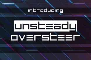 Unsteady Overseer Font by Typodermic